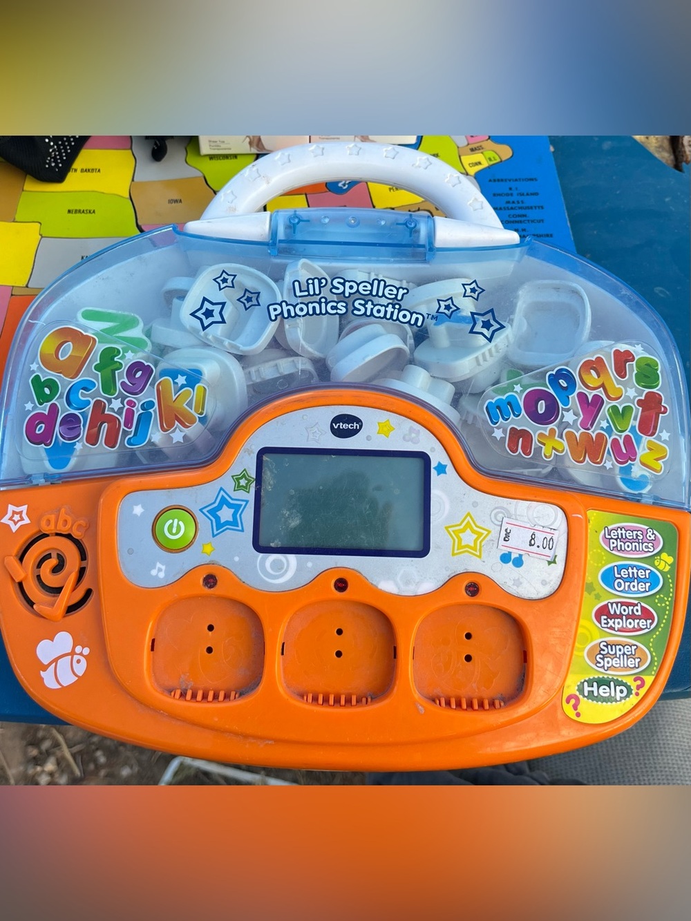 VTech Lil' Speller Phonics Station - Orange/White